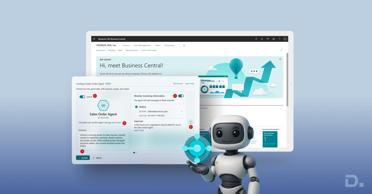 Sales Order Agent for Dynamics 365 Business Central